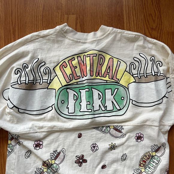 Exclusive Friends Central Perk Studio Tour Spirit Jersey Size XS - Picture 5 of 7